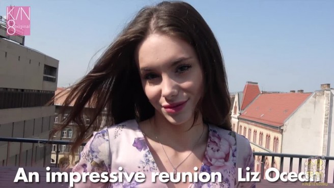 Европейская красотка для перевозбуждённого азиата